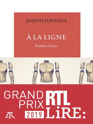 cover image of À la ligne. Feuillets d'usine